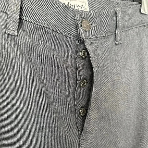 7 For All Mankind Shorts Mens 30 Grey Cargo Classic Fit Casual Preppy Summer - Picture 6 of 14